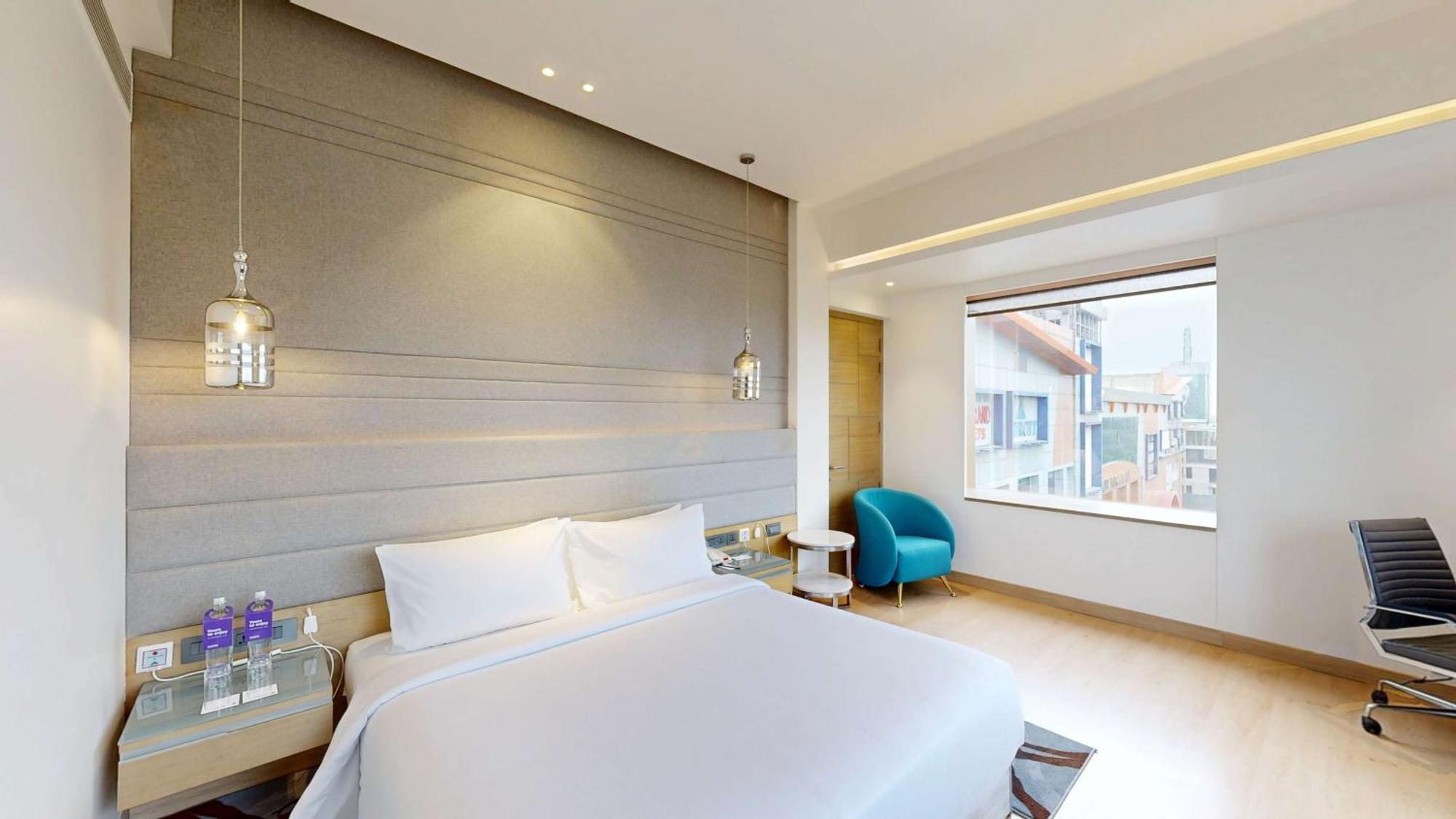 Hotel Radisson Blu Towers Kaushambi Delhi Ncr Ghaziabad Zewnętrze zdjęcie A room at the hotel